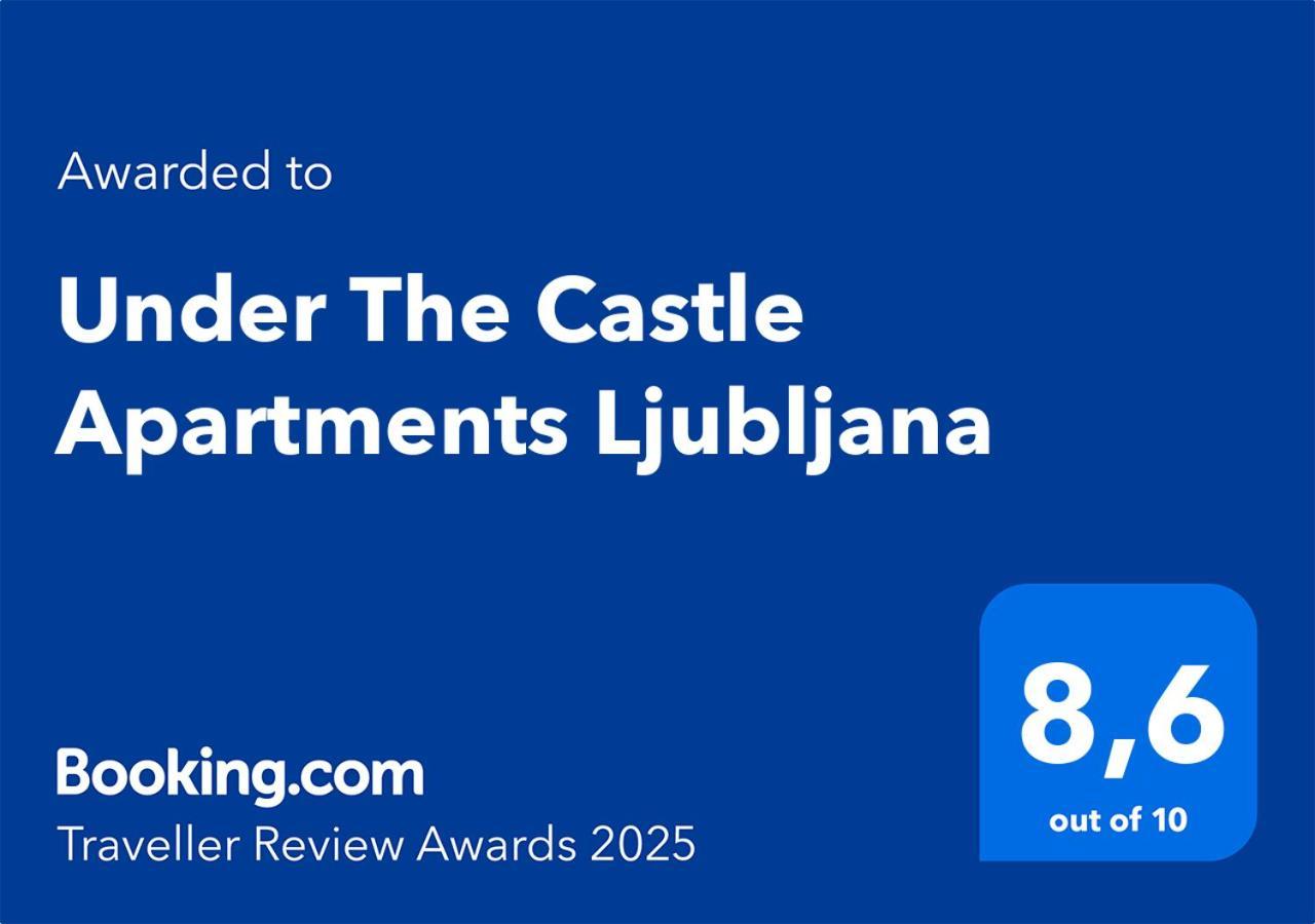 Under The Castle Apartments Ljubljana Exteriör bild